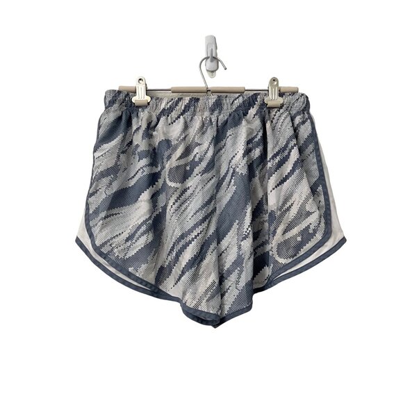 Nike Dri Fit Womens Gray Pixelated Athletic Running Shorts Size XLarge - Picture 5 of 5